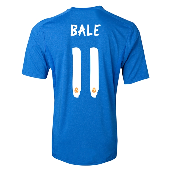 13-14 Real Madrid #11 Bale Away Blue Soccer Jersey Shirt